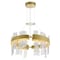 Cwi Lighting Guadiana 24 in LED Satin Gold Chandelier 1246P24-602-A - alternate 1